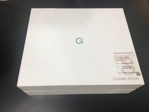 The Gyenno spoon packaging