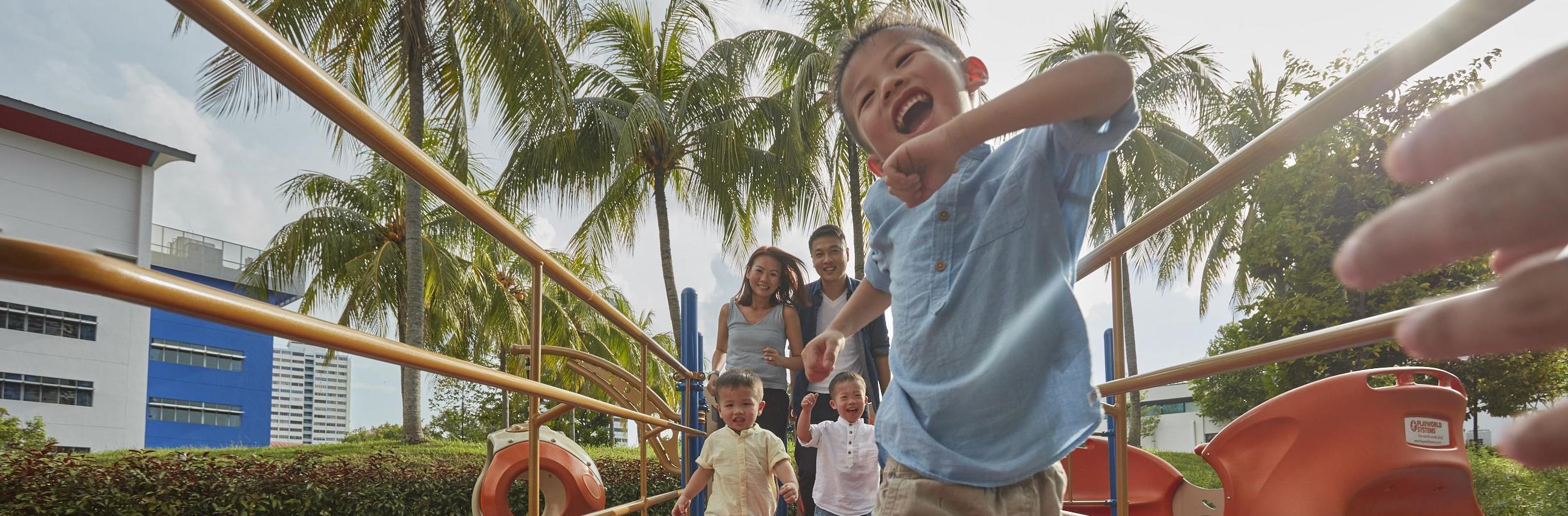 Children in playground